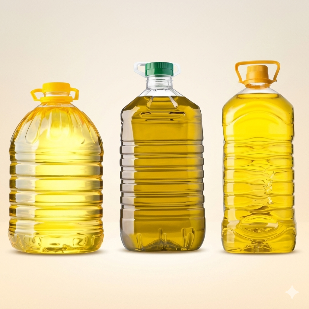 SOYABEAN OIL: 5 LT BOTTLE