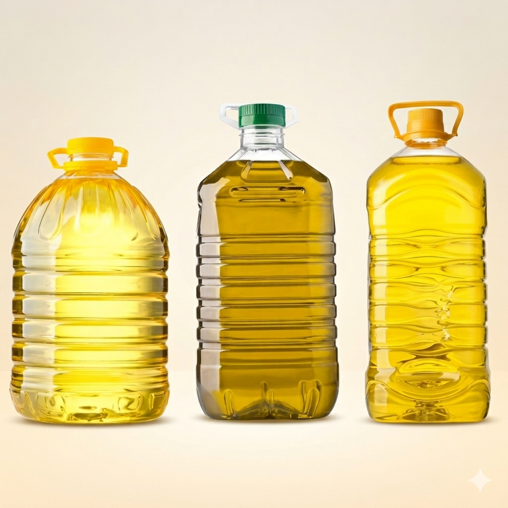 SOYABEAN OIL: 5 LT BOTTLE